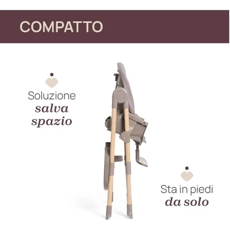 Chicco Polly Essential – Hochstuhl – Esche