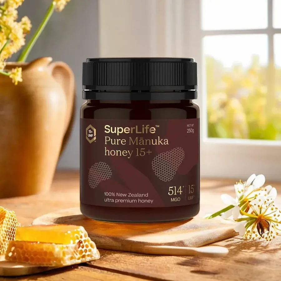 Manuka Honey UMF15+, MGO514+, 500 g, Superlife