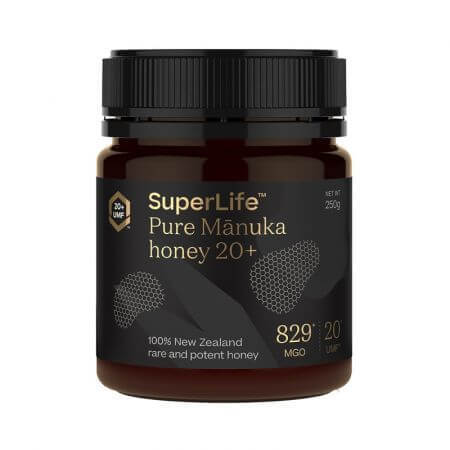 Manuka Honig UMF20+, MGO829+, 250g, Superlife