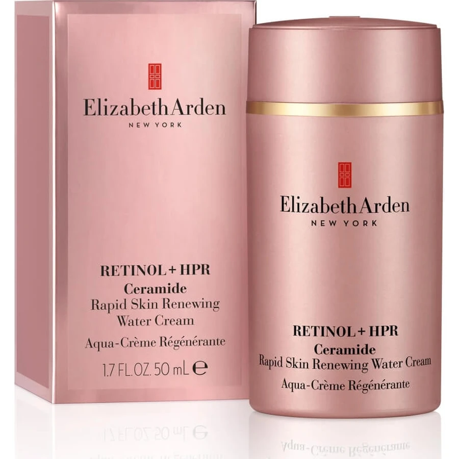 Elizabeth Arden Retinol + HPR Ceramide Rapid Skin-Renewing Water Cream – Regenerierende Feuchtigkeitscreme 50 ml