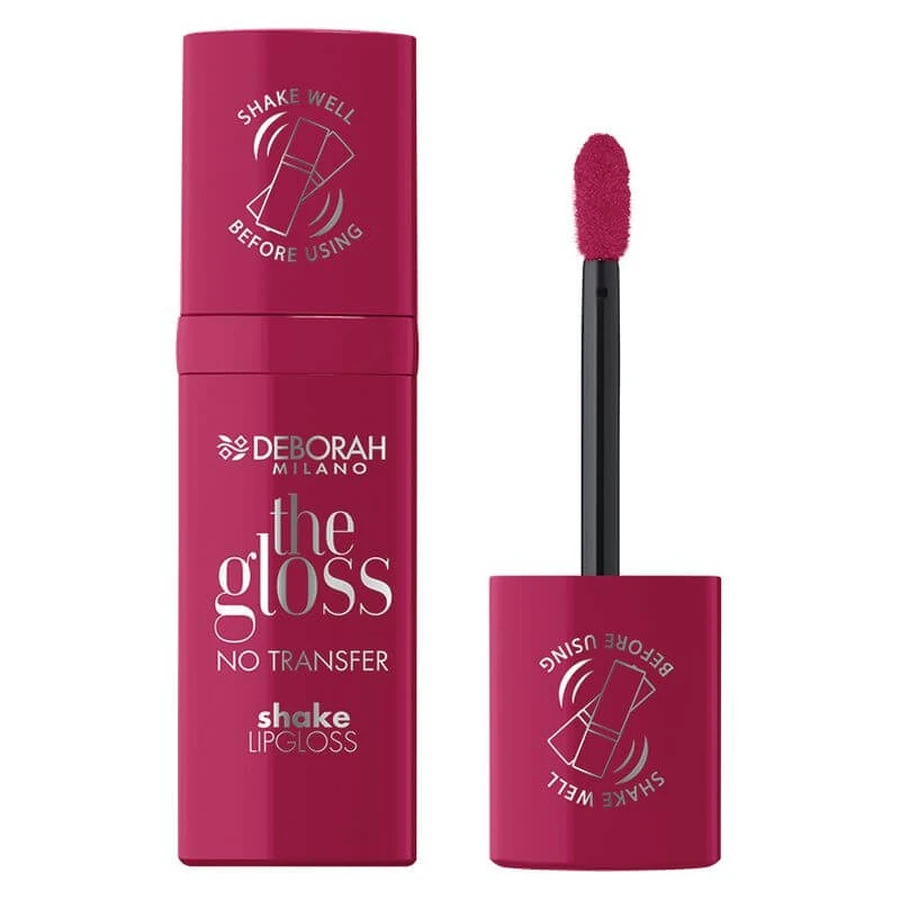Deborah The Gloss - Gloss à lèvres « No Transfer Shake » n° 06 Juicy Red