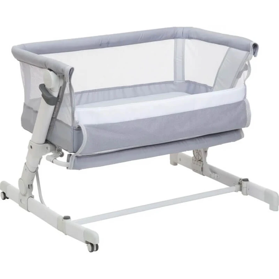Chicco next2me popup – pătuț pentru dormit împreună, culoare grey mist