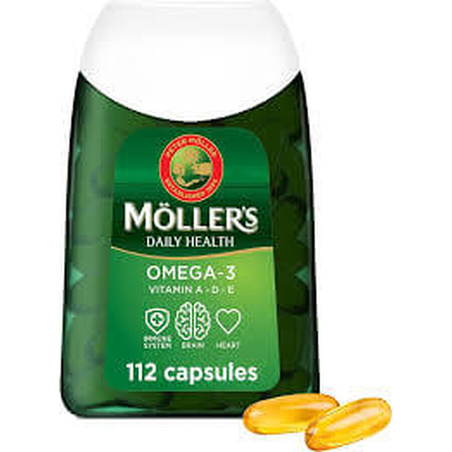 Omega 3 Forte, 112 capsules, Moller's
