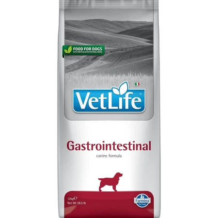 Farmina Vet life gastrointestinal - alimento dietetico completo per cani con disturbi intestinali o digestivi 12 kg