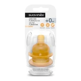 Suavinex - Latex speen met 3 standen tegen koliek, vanaf 0 maanden