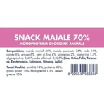 Vet Line 70 % de porc – Friandise pour chien pressée à froid, 80 g
