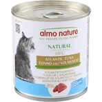 Almo Nature HFC Thon naturel de l'Atlantique - Aliment humide d'appoint pour chats adultes à partir de 1 an, 280 g
