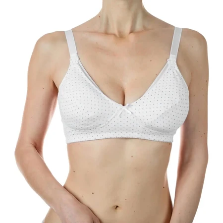 Soutien-gorge d'allaitement en microfibre Chicco - Blanc, taille 3C