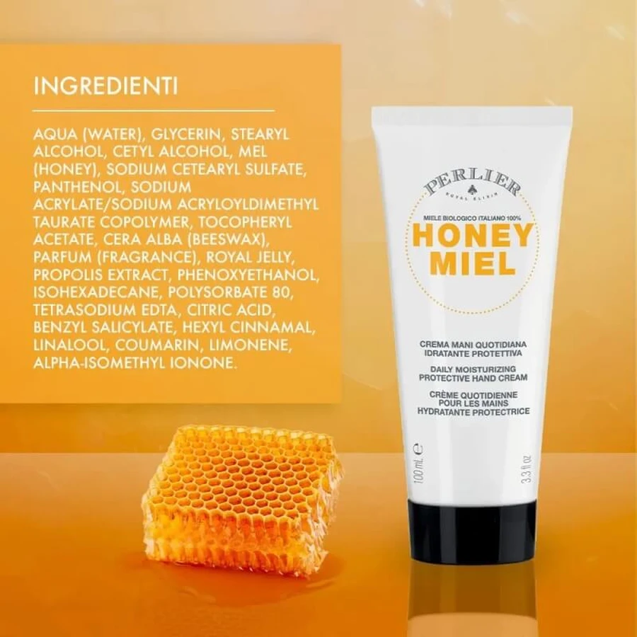 Perlier Miele – Handcreme mit Barrierewirkung 100 ml