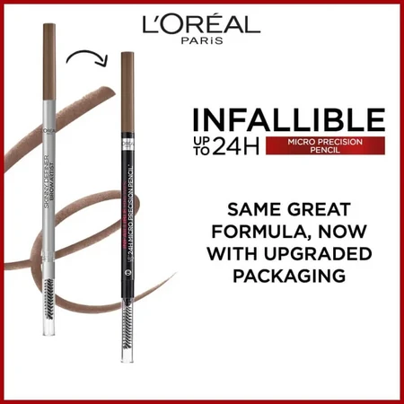 L'Oréal Paris 24h Micro Precision Pencil – mikro ołówek do brwi nr 7.0 Blonde: ceny i cechy