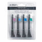 Elektrische tandenborstel navulpak GTS2080 Zwart, 4 stuks, Dr. Mayer