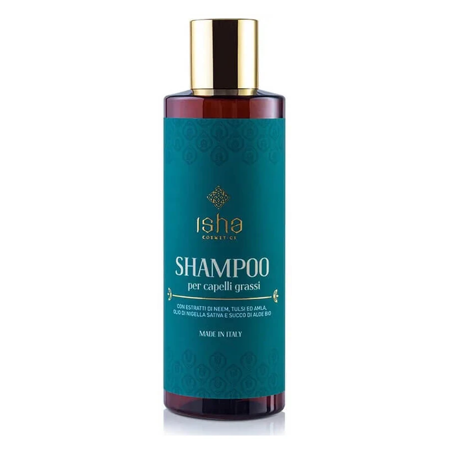 Shampoing Isha pour cheveux gras, 200 ml