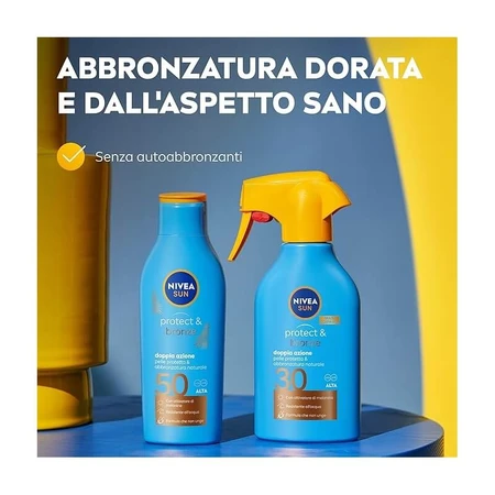 Nivea SPF 30+ Spray solaire protecteur et bronzant, 200 ml