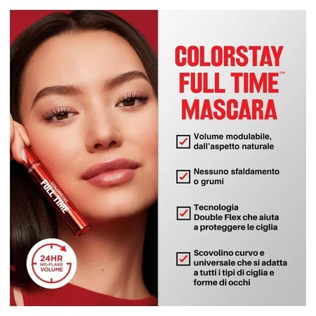 Revlon ColorStay Full Time Waterproof – Mascara Nr. 411 Blackest Black