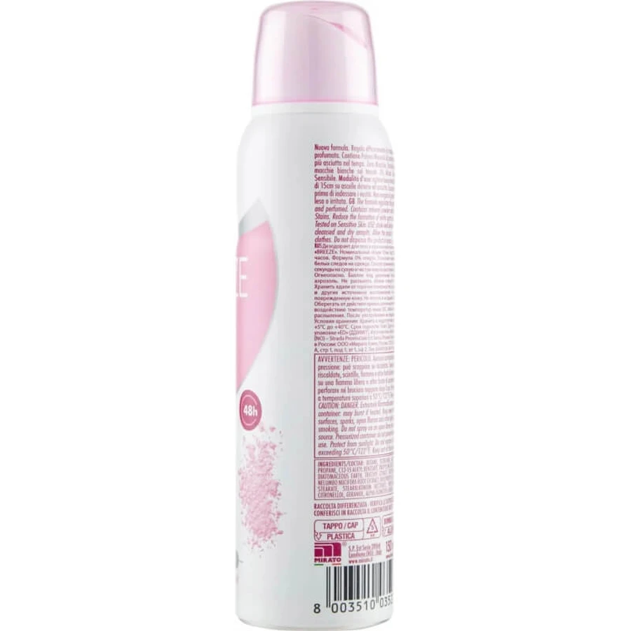 Breeze Perfect Beauty - Desodorante en spray de 48 horas, 150 ml