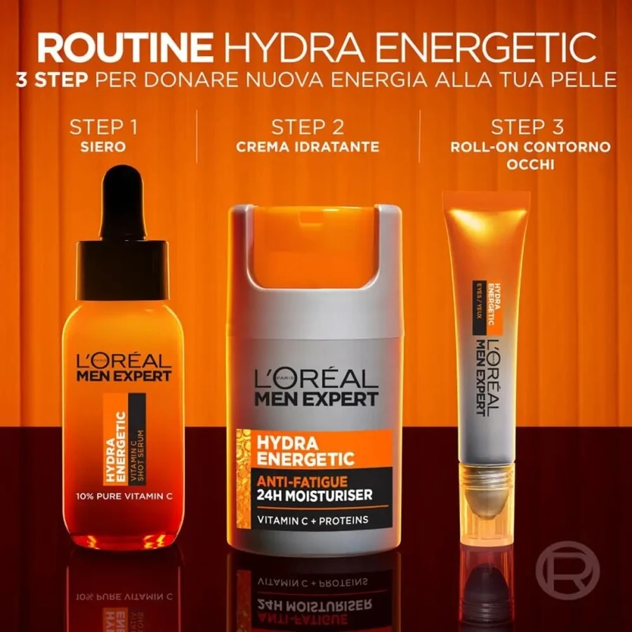 L'Oréal Paris Men Expert - Long-Lasting Anti-Fatigue Moisturizer, 50 ml