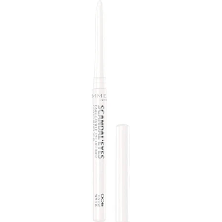 Rimmel ScandalEyes Exaggerate – Wasserfester automatischer Augenstift Nr. 005 White Snow