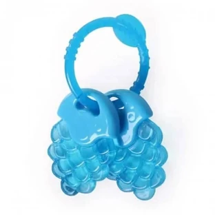 Kangoeroe-bijtring in de vorm van een druif - Blauw
