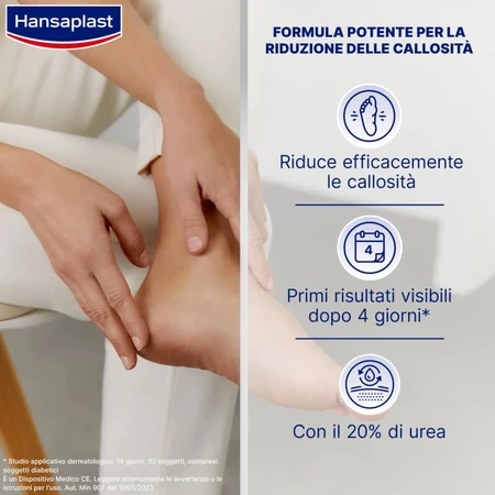Hansaplast Anti-Callus Intensive Treatment Cream with 20% Urea, 75 ml