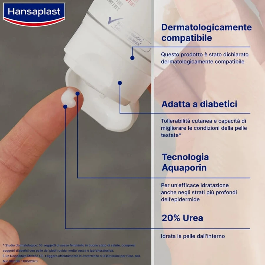 Hansaplast Anti-Callus Intensive Treatment Cream with 20% Urea, 75 ml