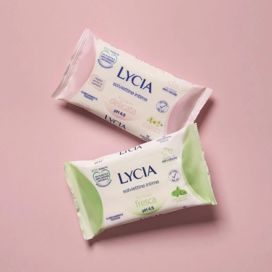 Lycia Soothing Protection pH 3,5 – 12 Intimpflegetücher
