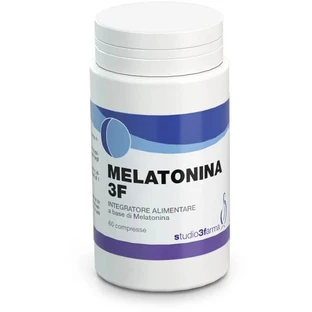 Mélatonine 3f - Complément alimentaire pour le sommeil, 60 comprimés