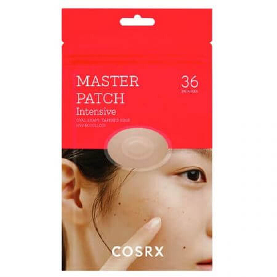 Master Patch Intensive patchs hydrocolloïdaux contre les boutons, 36 pièces, COSRX