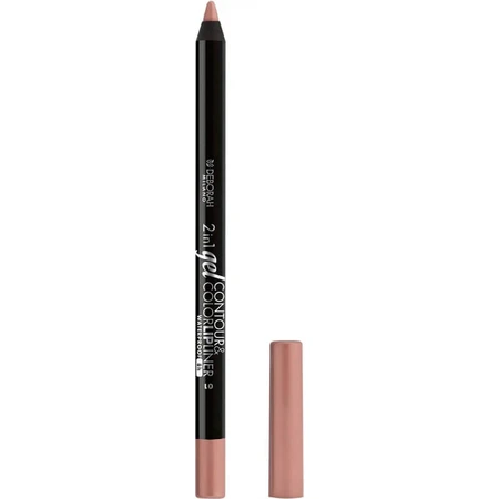Deborah 2-in-1 Contour & Color Gel - Lip Pencil - Waterproof - No. 01 Nude Rose