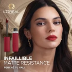 L’Oréal Paris Infaillible Matte Resistance – ruj mat nr. 420 Le Rouge Paris