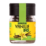 Vanille biologique en poudre de Madagascar, 7,5 g, Rajas