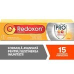 Redoxon Immuno Pro, Nahrungsergänzungsmittel zur Unterstützung des Immunsystems, 15 Brausetabletten, Bayer