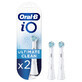 Electria iO Ultimate Clean Tandenborstel Navulling, Wit, 2 stuks, Oral-B