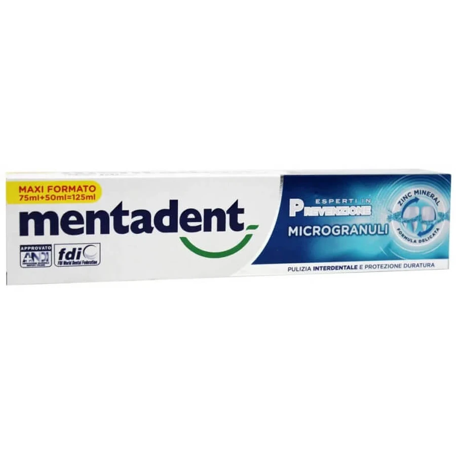 Mentadent Microgranuli - dentifricio 125 ml