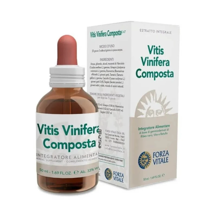 Ecosol vitis vinifera 50 ml – supliment alimentar pentru funcția articulară
