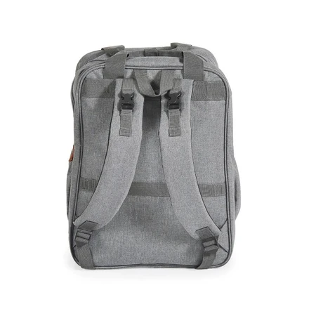 Cangaroo Liana – 2-in-1-Rucksack/Tasche mit Wickelauflage und tragbarem Babybett, grau