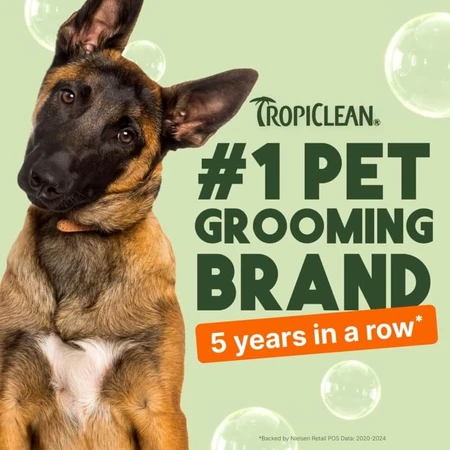 Tropiclean Opti-neem - Champú calmante contra pulgas y garrapatas para perros, 592 ml