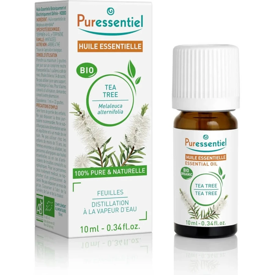 Puressentiel Teebaumöl, ätherisches Bio-Öl, 10 ml