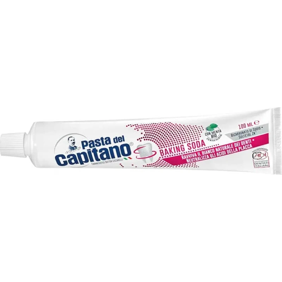Captain's tandpasta met zuiveringszout - 100 ml