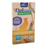 Life Petcare Deli : friandises crémeuses naturelles au poulet, aux moules et au quinoa - Friandises pour chat, 100 g