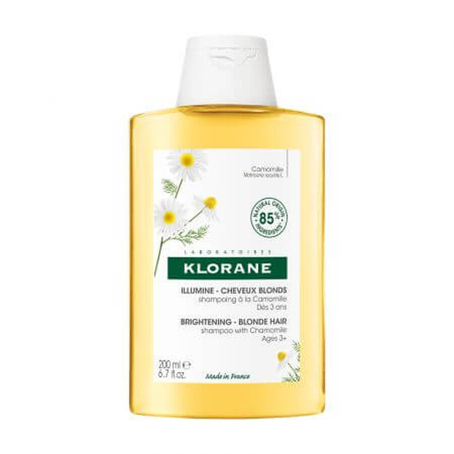 Shampooing à la camomille, 200 ml, Klorane