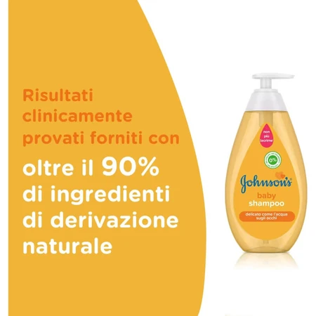Johnson &amp; Johnson Baby – delikatny szampon dla dzieci, 300 ml: ceny i cechy