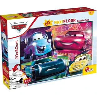 Lisciani Double-Sided Cars 3 Challenge Maxipuzzle, 60 Pieces