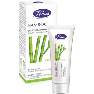 Mascarilla facial detox Venus con extracto de bambú, 40 ml