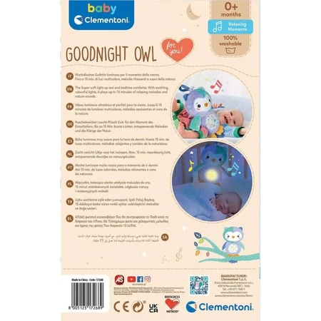 Clementoni Goodnight Owl – lampka nocna „Mała sóweczka”: ceny i cechy