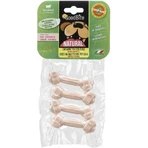 Ferplast Goodbite natural - os de ros pentru igiena dentară, cu aromă de șuncă, XS, 15 g