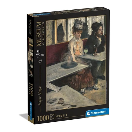 Kolekcja Muzeum Clementoni: „W kawiarni” Degasa – układanka dla dorosłych, 1000 elementów, 70 x 50 cm: ceny i cechy