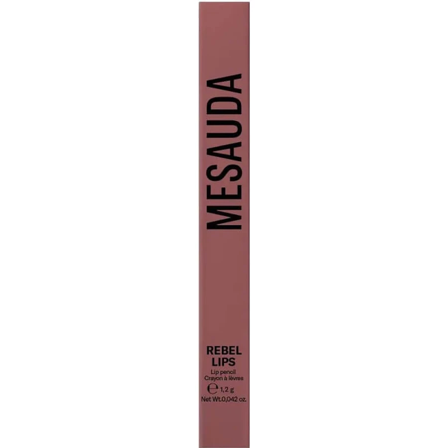 Mesauda Rebelips - Perfilador de labios de plástico resistente al agua n.º 106 Auburn