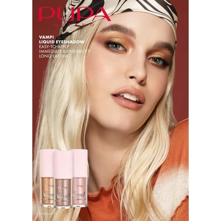 Pupa vamp! liquid eyeshadow - ombretto liquido n. 011 mocha