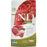 Farmina N&amp;d Quinoa Urinary Duck, Quinoa, Cranberry, and Chamomile - Complete Food for Adult Cats with Urinary Issues, 1.5 kg