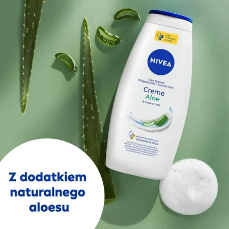 Nivea Aloe Creams - Moisturizing Body Wash 750 ml